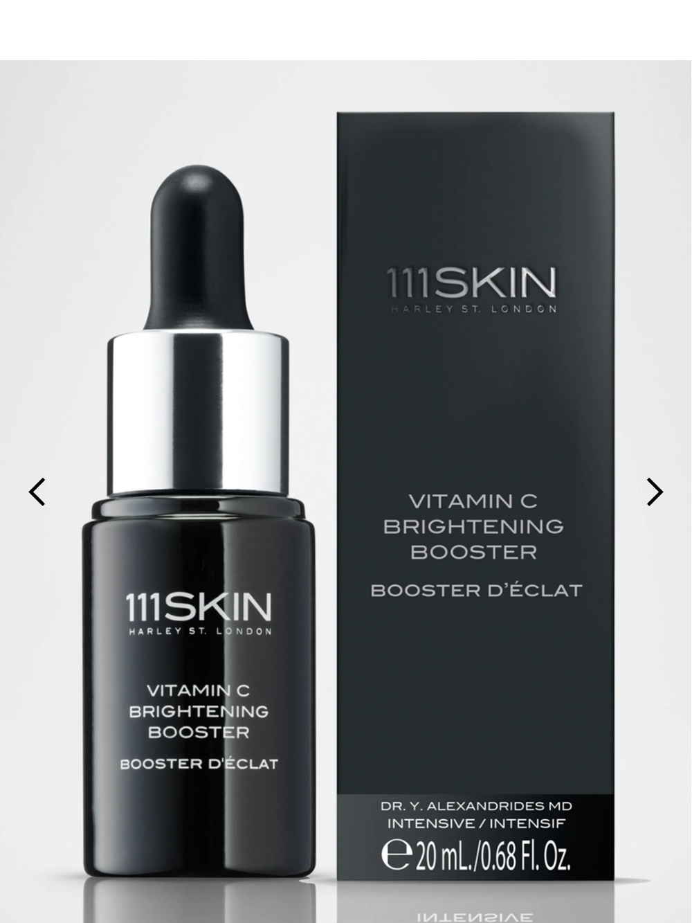 111SKIN Vitamin C Brightening Booster - Black & Silver
